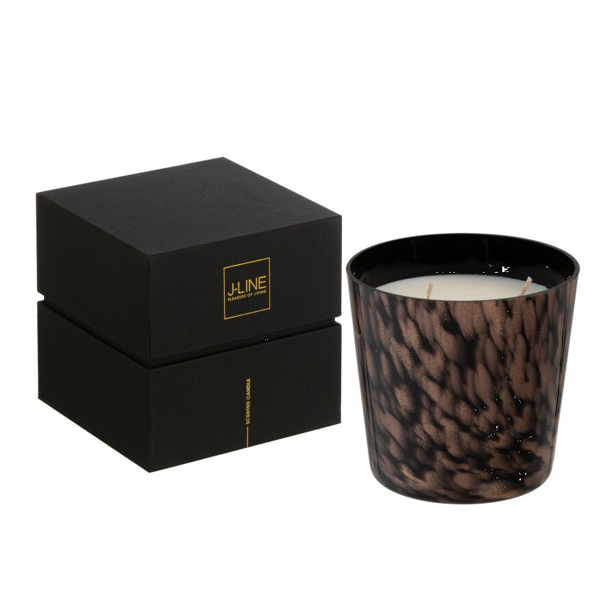 BOUGIE PARFUMEE NOA BOIS SANTAL NO/OR S (12x12x11.5cm)