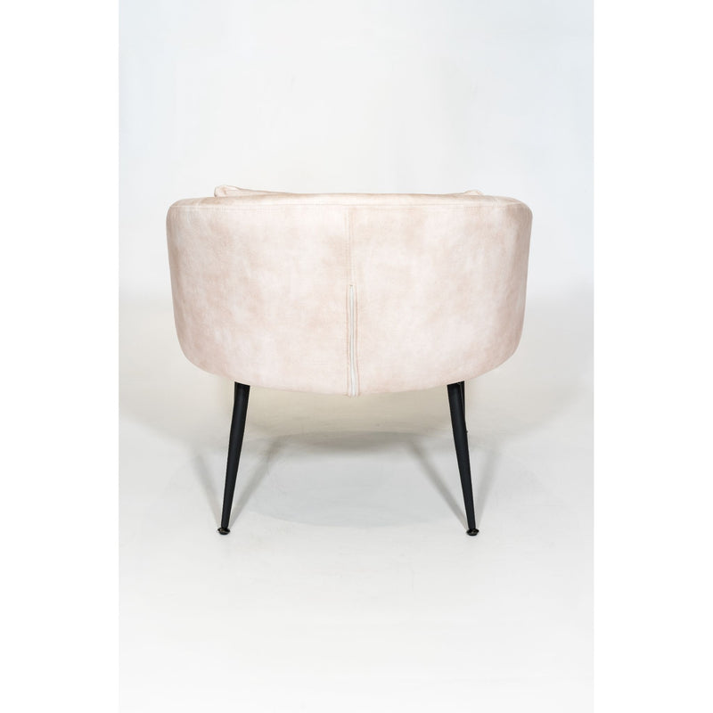 Fauteuil GUSTAVE velours Sable 72x73xH66cm