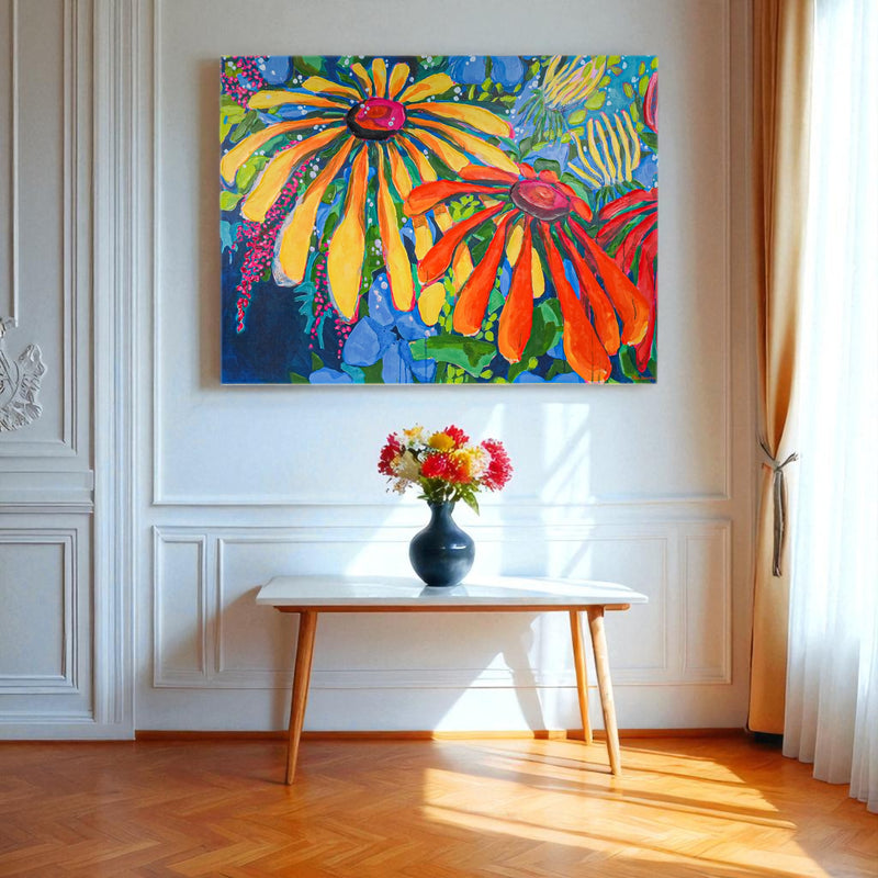 Tableau FLOWERS 160x120cm