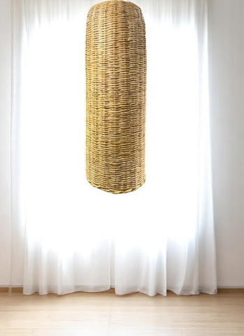 Suspension BAMBOU Tube H140 xD30cm