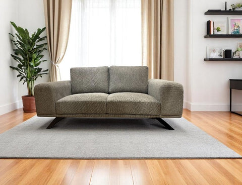 Canapé MADERE Tissu Gris 2PL 180x86xH84cm