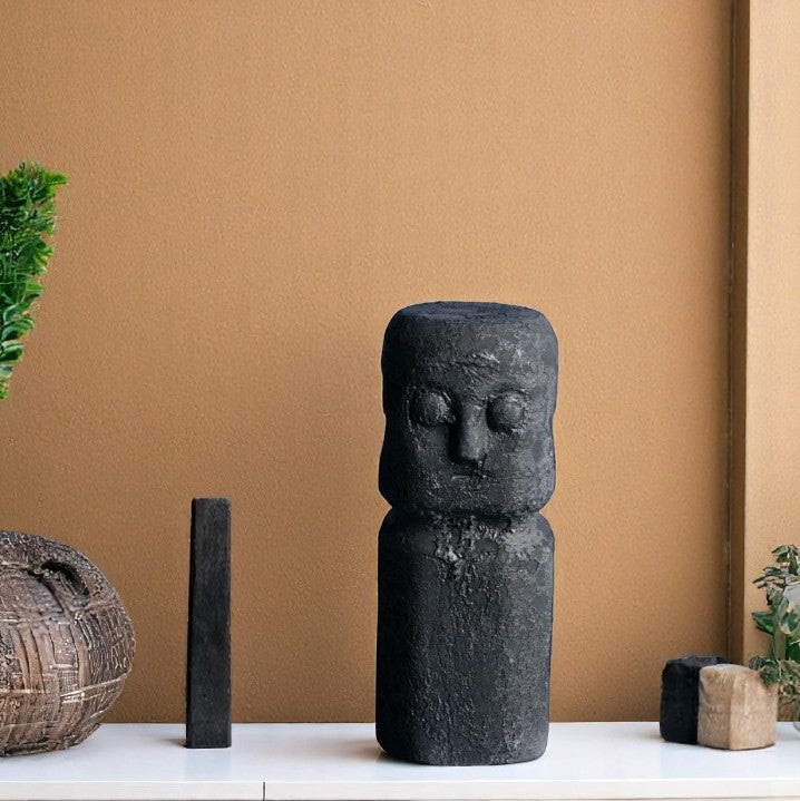 Ceramic SUMBA Statue L Black