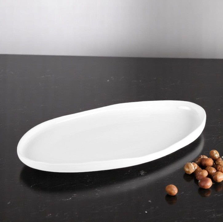 Plat Organic Porcelaine 31x19 cm