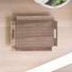 Plateau NOANGLE 44.5x33.5cm Brun