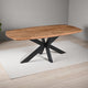 Table REPAS Ellipse SLOT acacia 250x100xH76cm