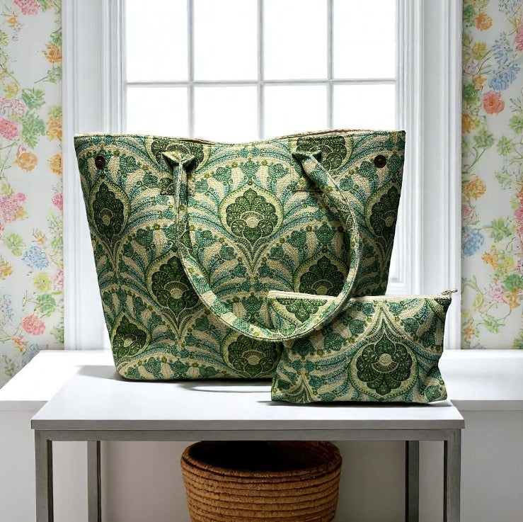 Sac motif MATHILDE avec pochette