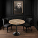 Table BAR ROND Bois/Métal 65x65xH60 cm