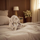 Peluche Chien Echarpe Assis L 26x26xH30 cm
