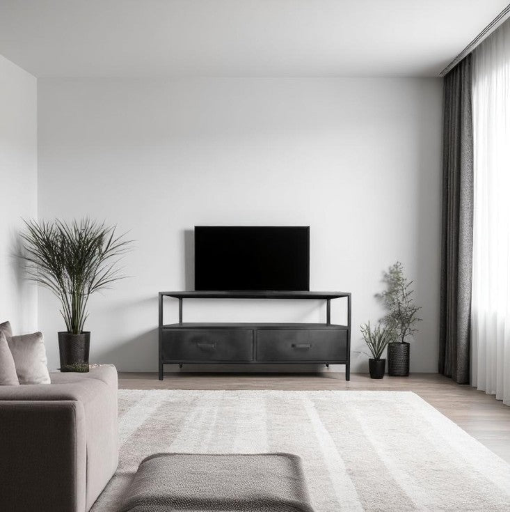 Meuble TV CADIX 2 tiroirs