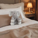 Elephant Peluche Gris L 27x25xH38 cm