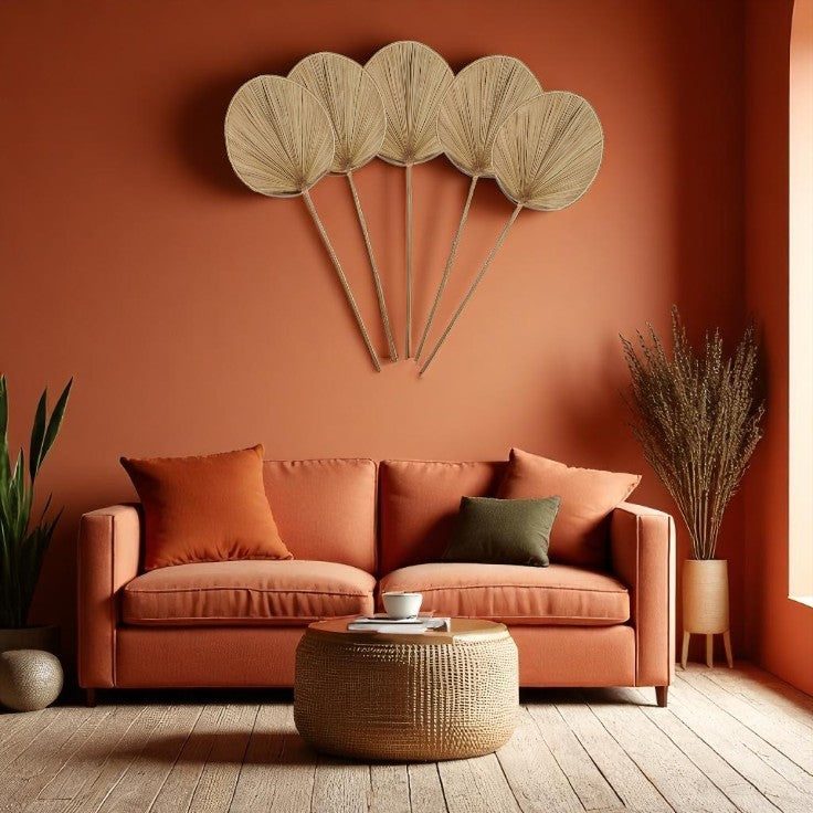 Feuille Décorative en feuille de palmier 35xH100 cm