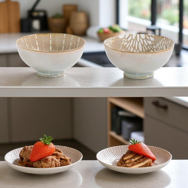 Saladier PENJAB Beige Ø20 cm