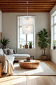 Lustre COPENHAGUE 2 rangs 55×55xH68cm