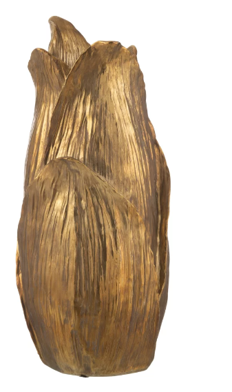 Vase NEBU Pétales OR Ø28xH60.5cm
