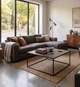 Table Basse MELANDRO Carrée 90x90xH45cm