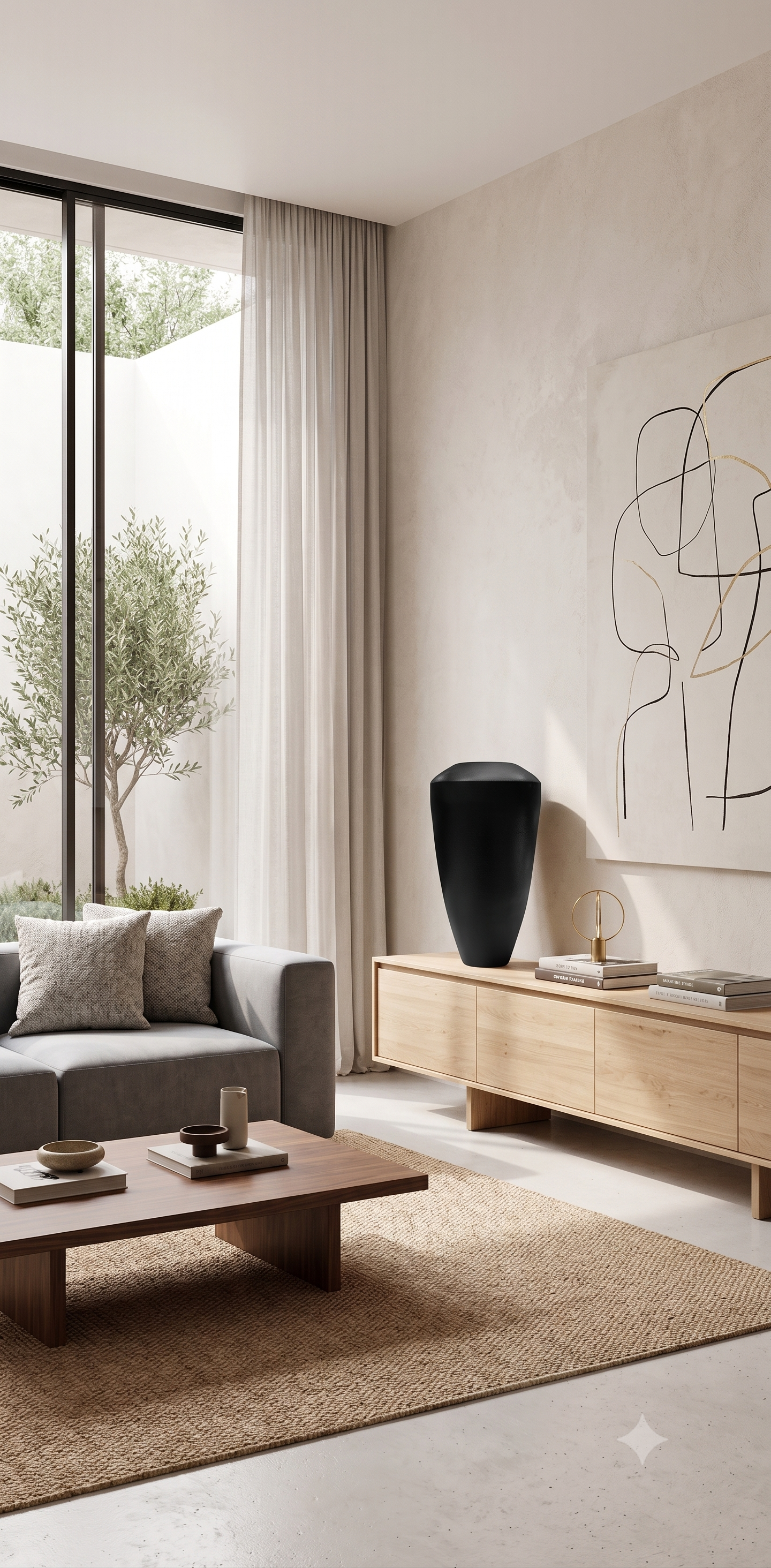 Vase CMACO Ø22xH48 cm
