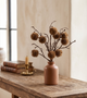 Fagot Pompon Marron clair 14x8x35 cm