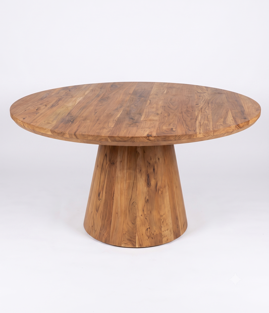 TABLE REPAS RONDE DOMBY manguier Ø150h76cm