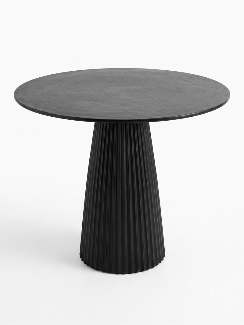 Table REPAS CHAMP Blackish Bronze Ø88xH74 cm