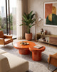 Table basse TERRACOTTA d80h30cm