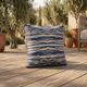 Coussin Extérieur BROOKLYN BLEU 42x42 cm