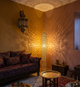 Lampadaire COLONNE Rafia H150cm