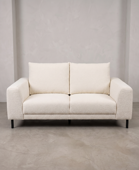 Canapé PRACTO tissu Ivory 3PL 204x95xH86cm