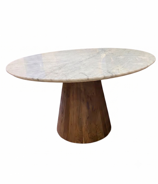 Table Repas Ronde BERROTY Marbre Ø120h76cm
