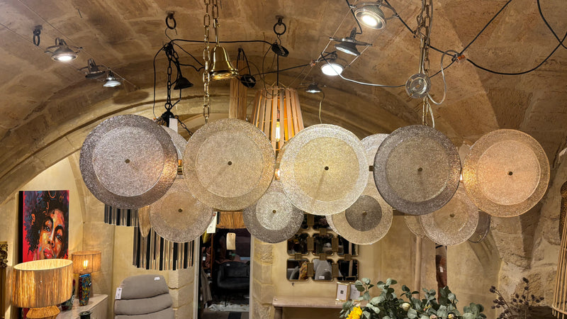 Lustre HAMBOURG 140×35xH38cm