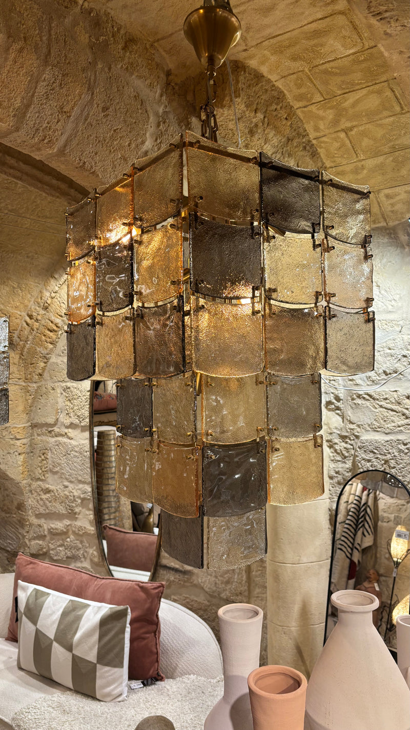 Lustre ISTANBUL 3 rangs 57×57xH88cm