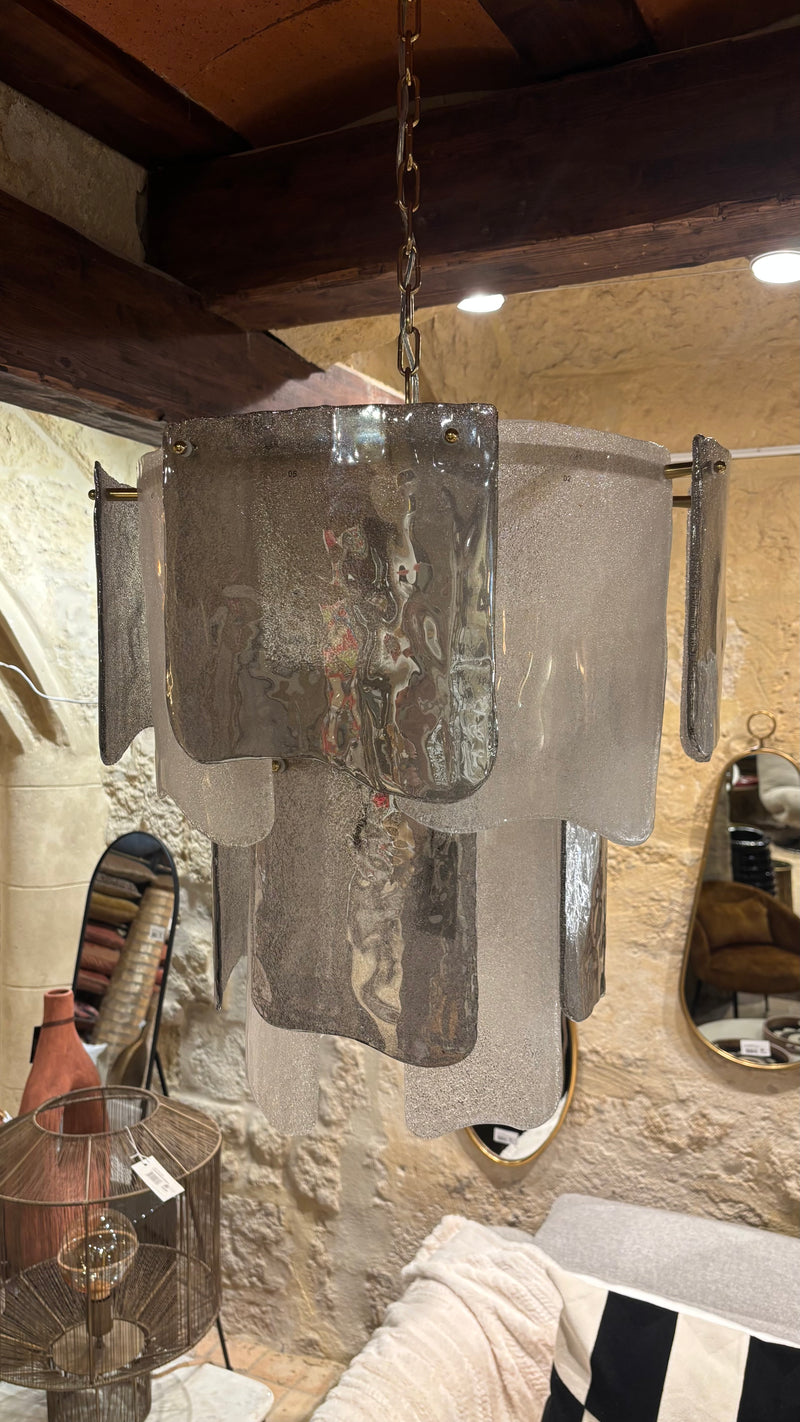 Lustre PARIS 2 rangs D60xH60Ccm