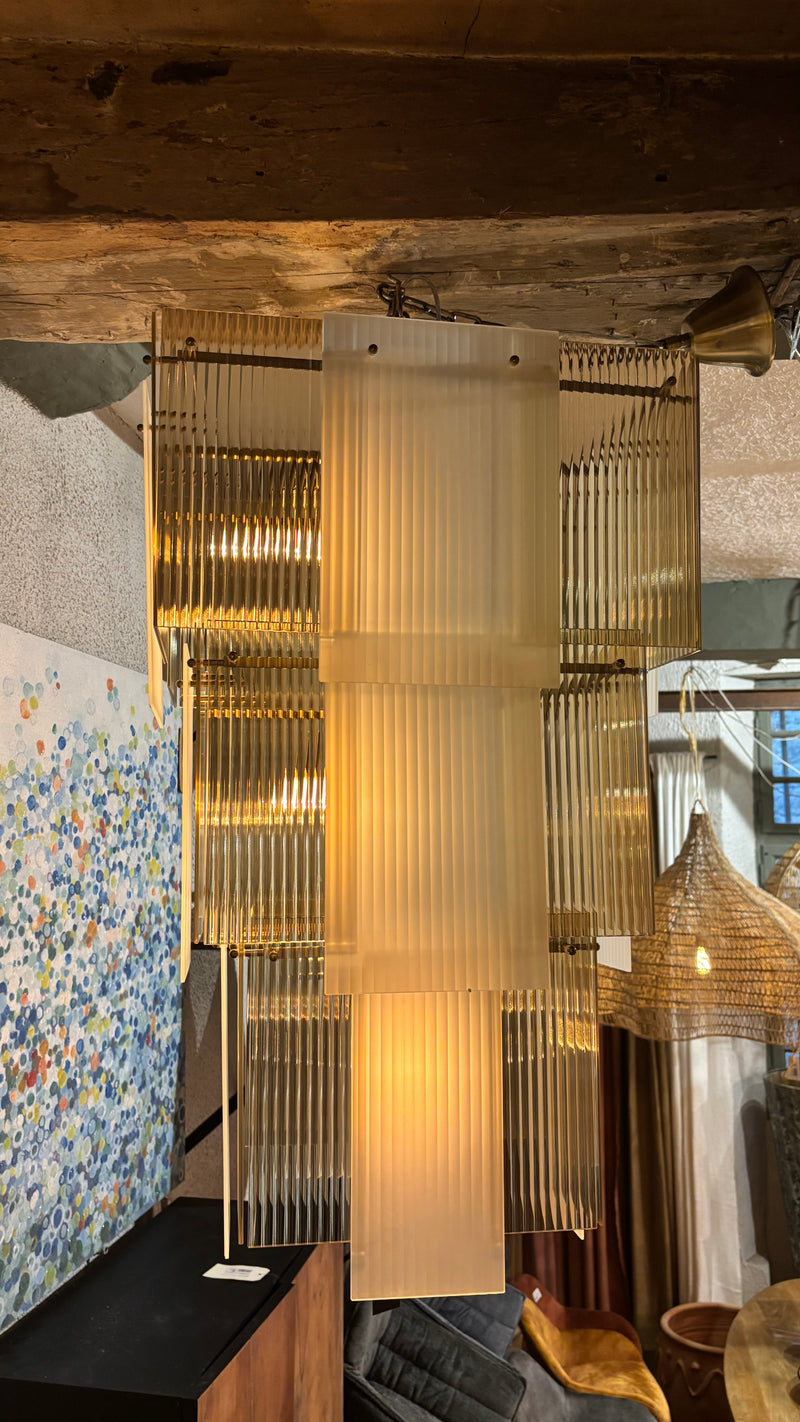 Lustre COPENHAGUE 3 rangs 65×65xH100cm