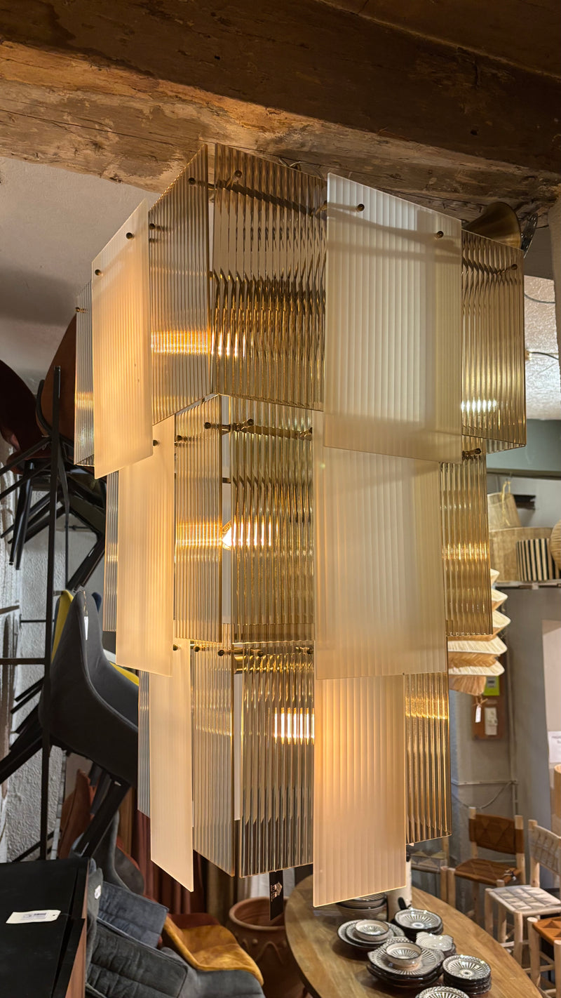 Lustre COPENHAGUE 3 rangs 65×65xH100cm