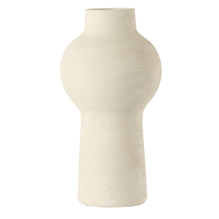 Vase QUILLE Ivoire Ø13,5x27,5cm