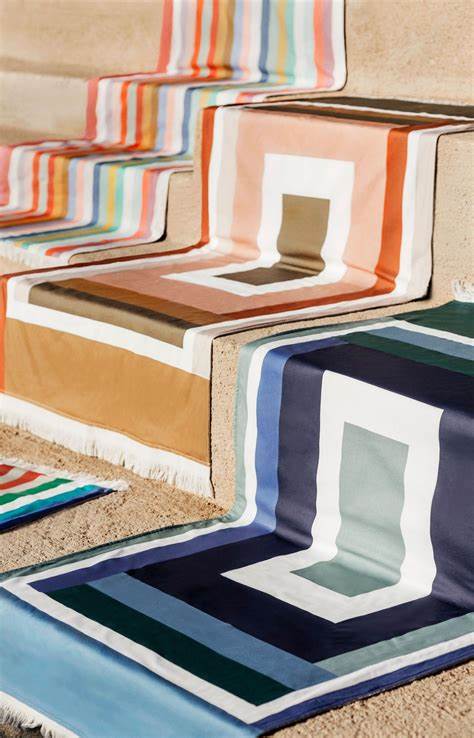 Drap de Plage ZANZIBAR Jade 90x170 cm