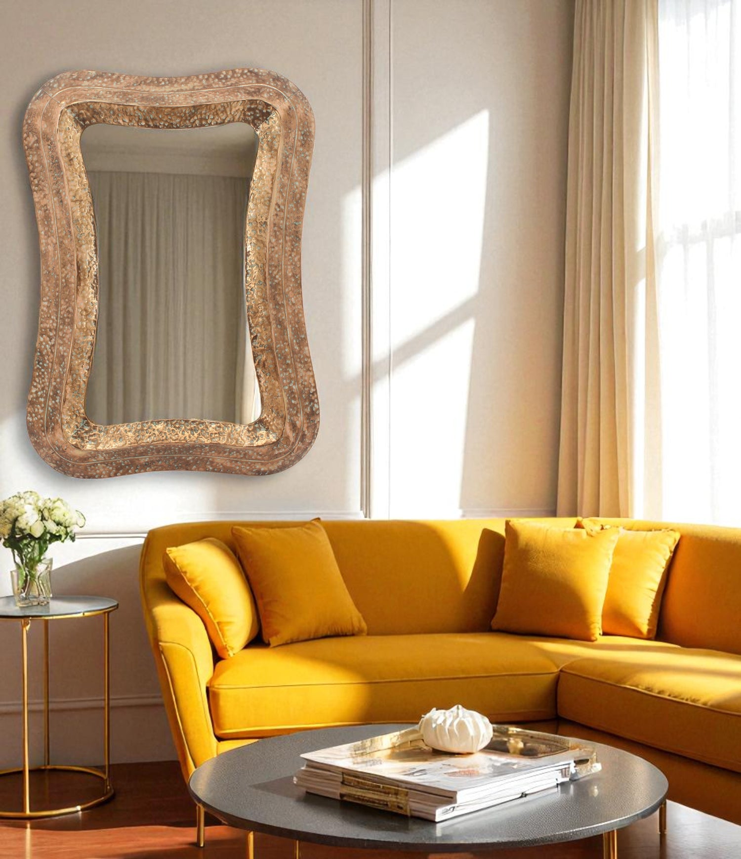 Miroir MILANO RECT H91x73cm