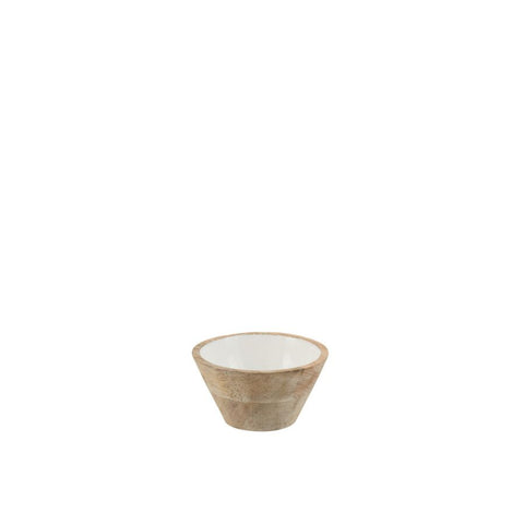 BOL BOIS DE MANGUIER BLANC 10x10x5.5cm