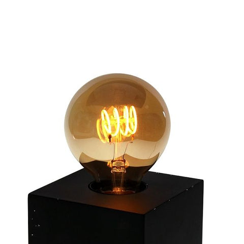 LED spiral filament amber, E27