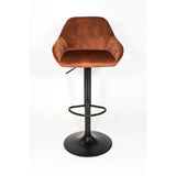 Tabouret de bar SOMAN velours Fox 51x51xH107cm