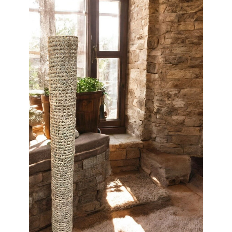 Lampadaire COLONNE Rafia H180cm