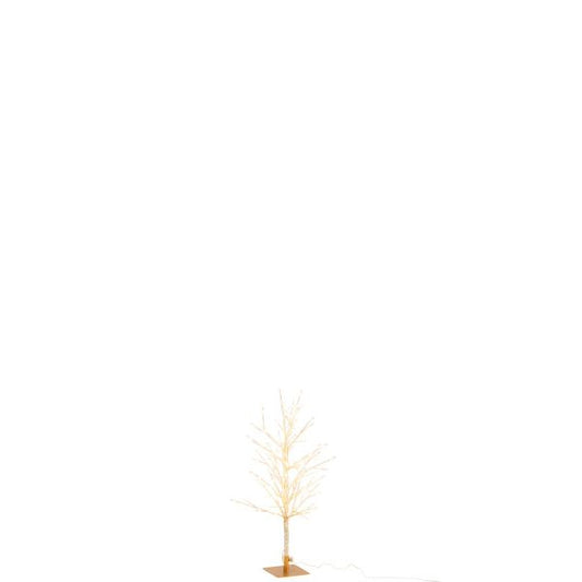 ARBRE LED METAL OR S 34x30xH59 cm