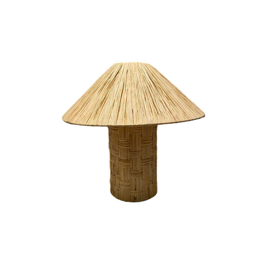 Lampe RAFIA Tressé D40xH40cm