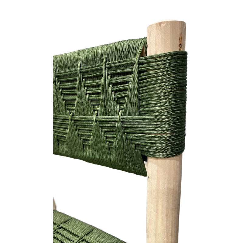 Tabouret de bar BASTIA kaki 40x40xH110cm