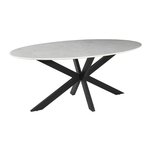 Table Ovale FRED marbre D180x100xH76cm