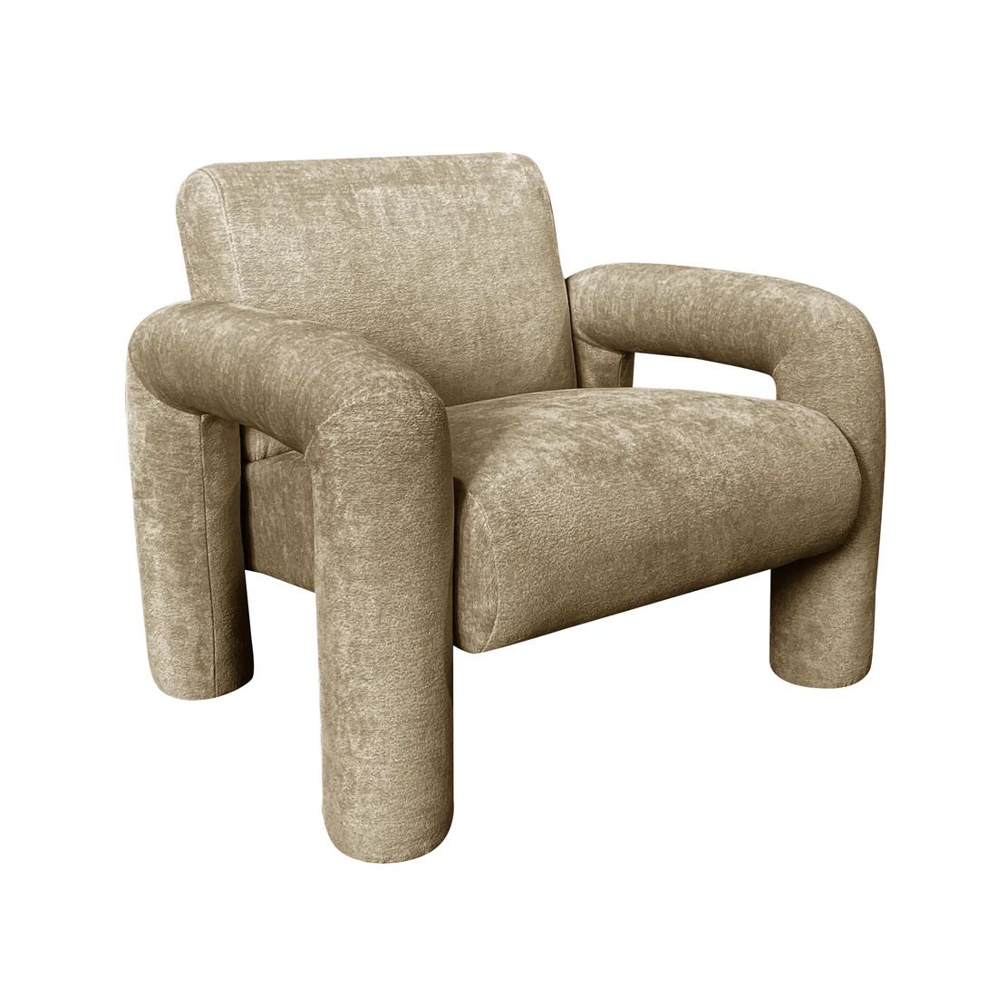 Fauteuil ARCOTO Taupe 88x78h75cm
