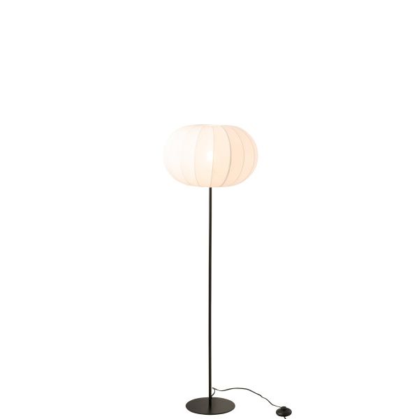 LAMPADAIRE METAL/TEXTILE 40x40x125cm