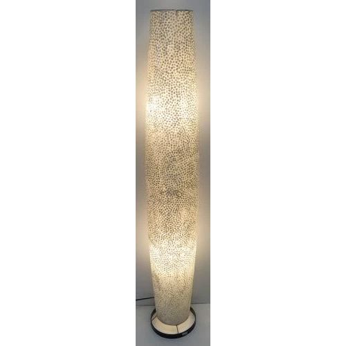 Lampadaire Nacre Blanc H150cm