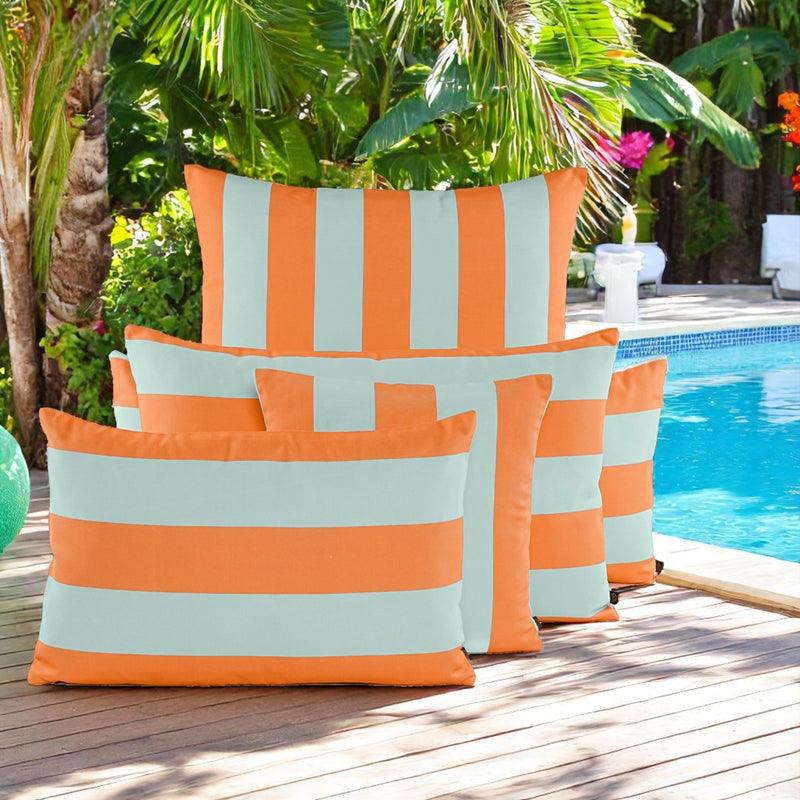 Coussin BIARRITZ PAPRIKA 45X45cm