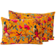 Housse de coussin BIRDY CHAMOIS 45X45cm
