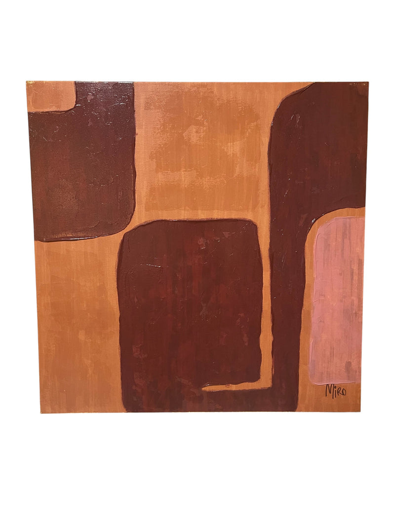 Tableaux DIPTYQUE BROWNY 70x70cm SET/2